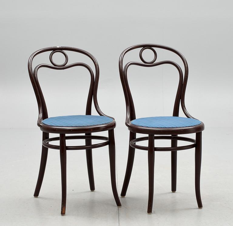 STOLAR, ett par. Thonet, 1900-tal.