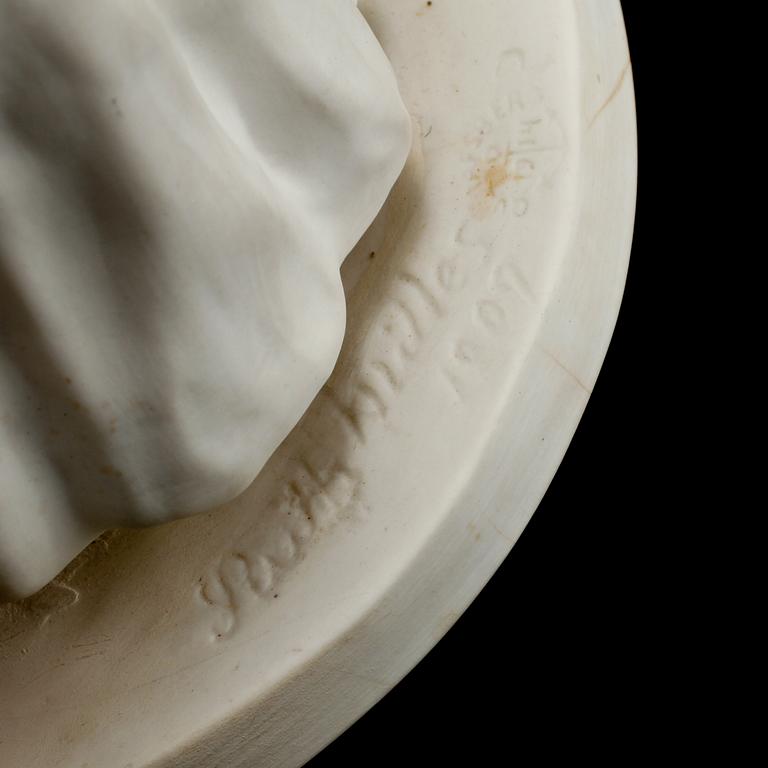 FIGURIN, parian, Ruth Milles, Gustafsberg, 1914.