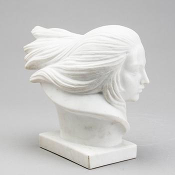 A MARBLE SCULPTURE.