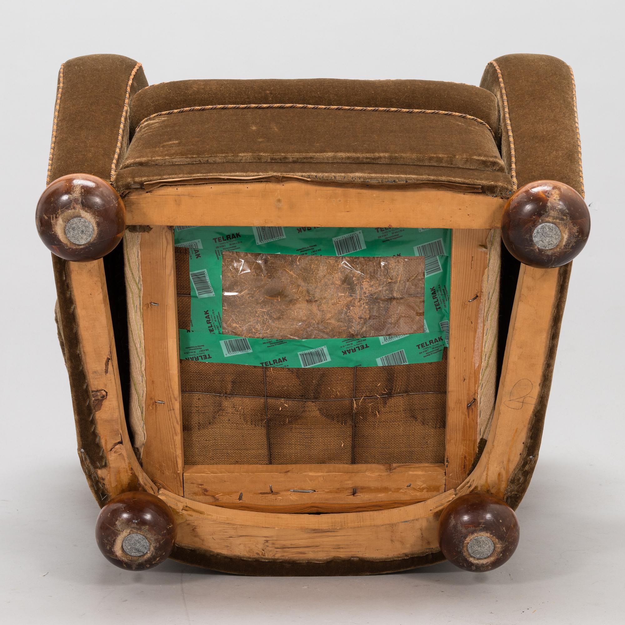 MÄRTA BLOMSTEDT, an 'Aulanko-model' armchair. Designed in 1939.