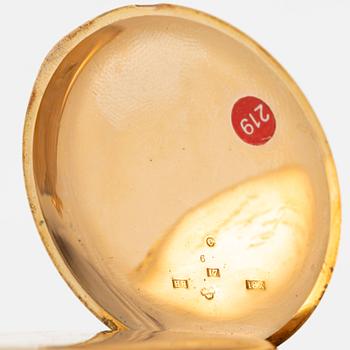 Halda, pocket watch, 49 mm.
