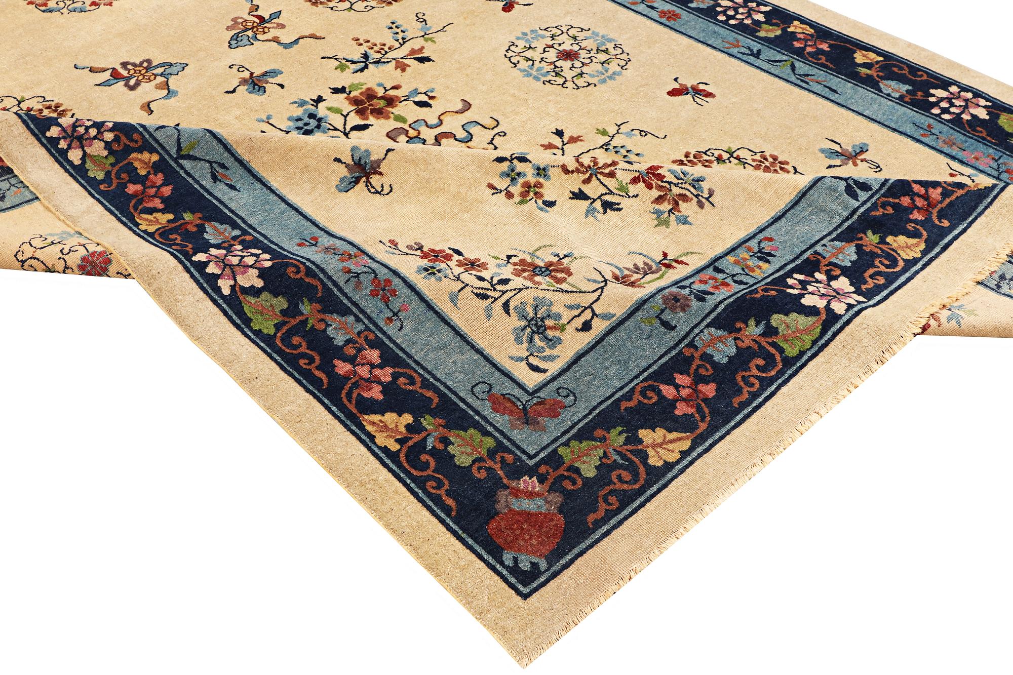A carpet, old/semiantique, China, ca. 360 x 272 cm.