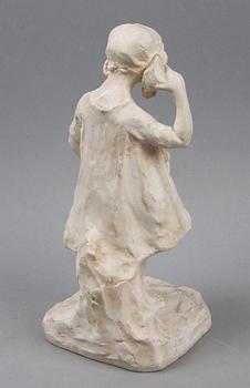 ALICE NORDIN, skulptur, gips. Sign.