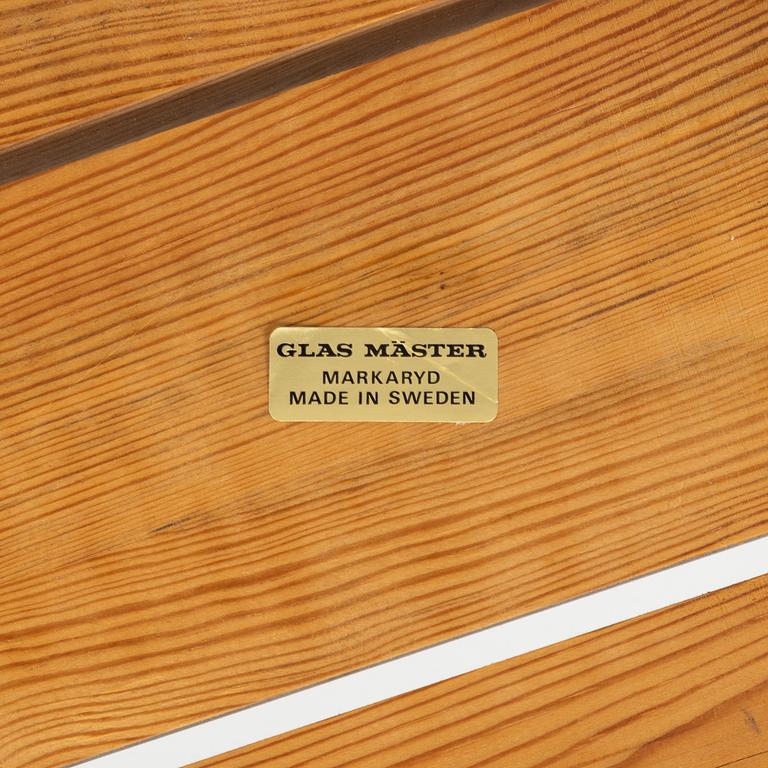 Bench, Glasmäster, Markaryd, Sweden, 1960's.