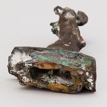 ERKKI KANNOSTO, sculpture, bronze, signed and dated -74, numbered III/III.