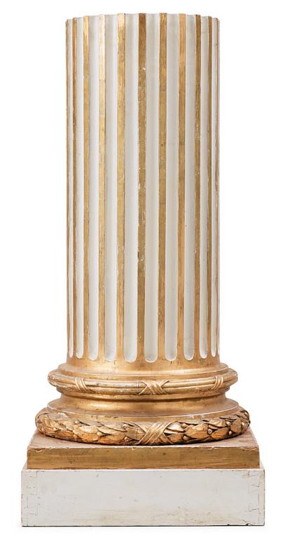 A Gustavian late 18th century column.