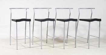 STOLAR, 4 st, Philippe Starck för Kartell.