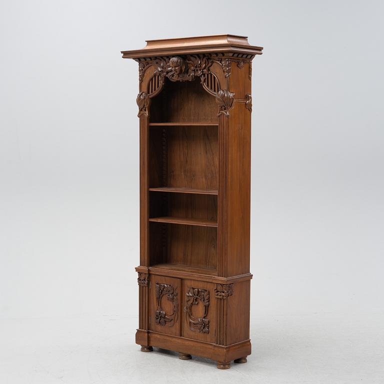 An Art Nouveau bookcase, beginning of the 20th century.