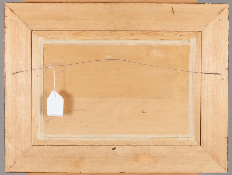 AARNE ALANKO, olja på duk uppfodrad på skiva, signerad och daterad -41.