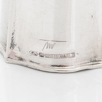 Tapio Wirkkala, silver vase model TW 2, Kultakeskus, Hämeenlinna 1962. Design year 1954.