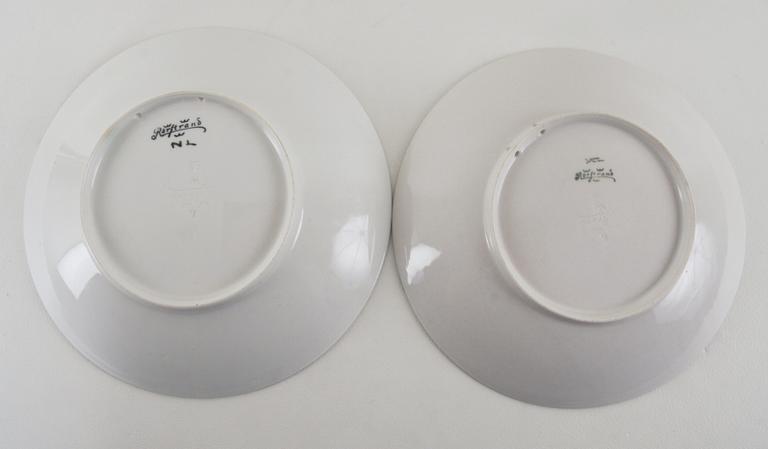 FAT, 2 st, Rörstrand, Nils Emil Lundström resp Karl Lindström.