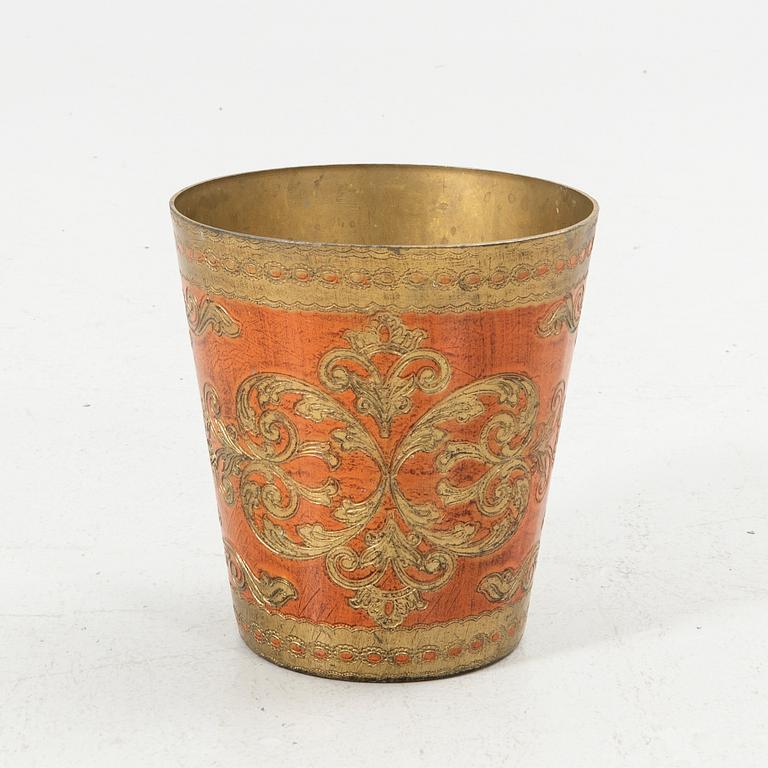 Wastebasket/outer cover, Paoletti Florence, Italy, 1960s.