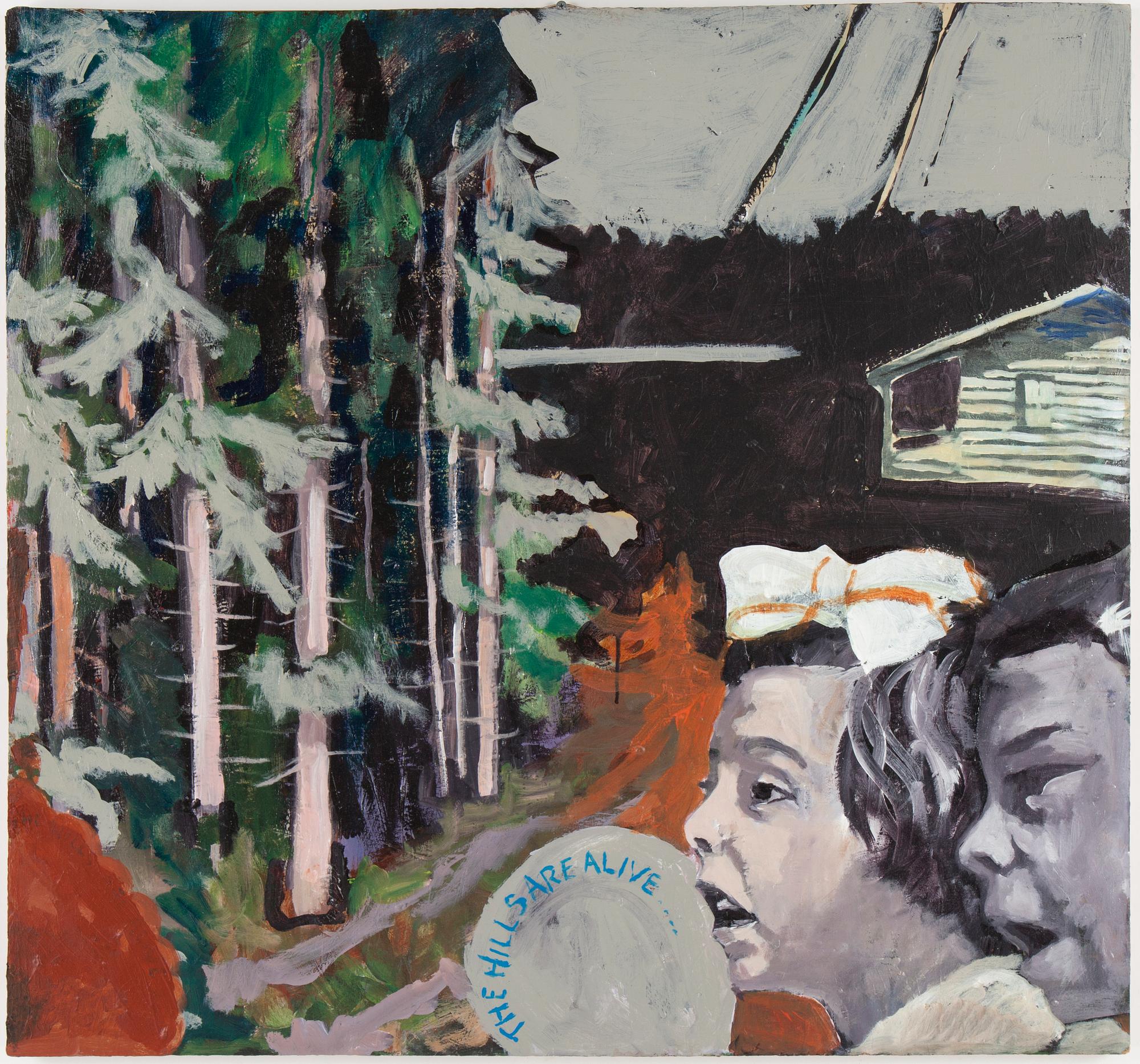 LINDA STÅHLBERG, pannå, 93 x 97 cm.