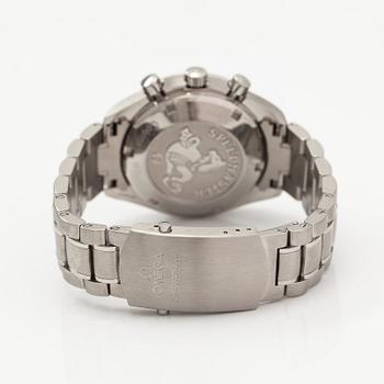 Omega, Speedmaster, Racing, "Panda", co-axial, 100m, wristwatch, 40 mm.