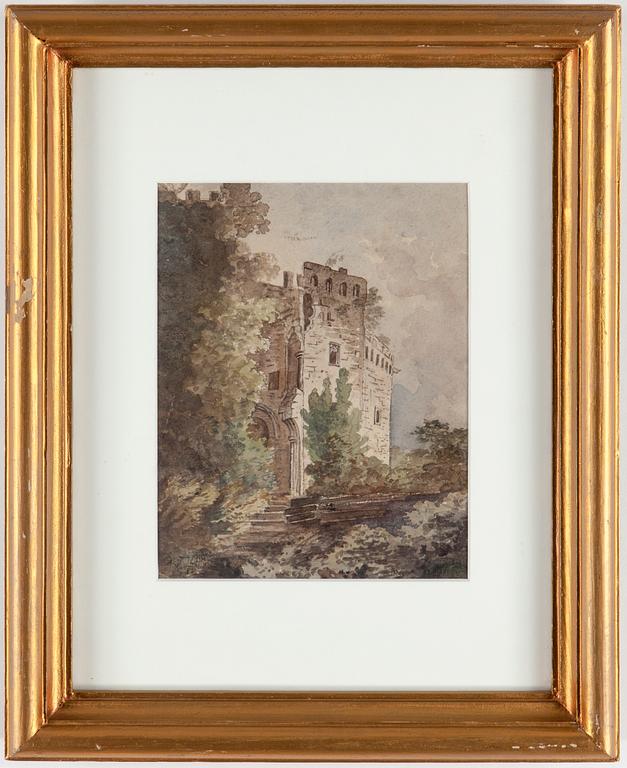 ALBERT THEODOR GELLERSTEDT, akvarell, signerad och daterad -83.