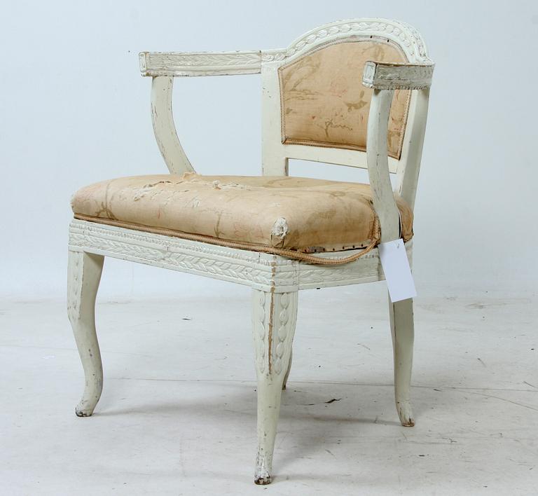 BALJSTOL, provinsarbete 17-/1800-tal.