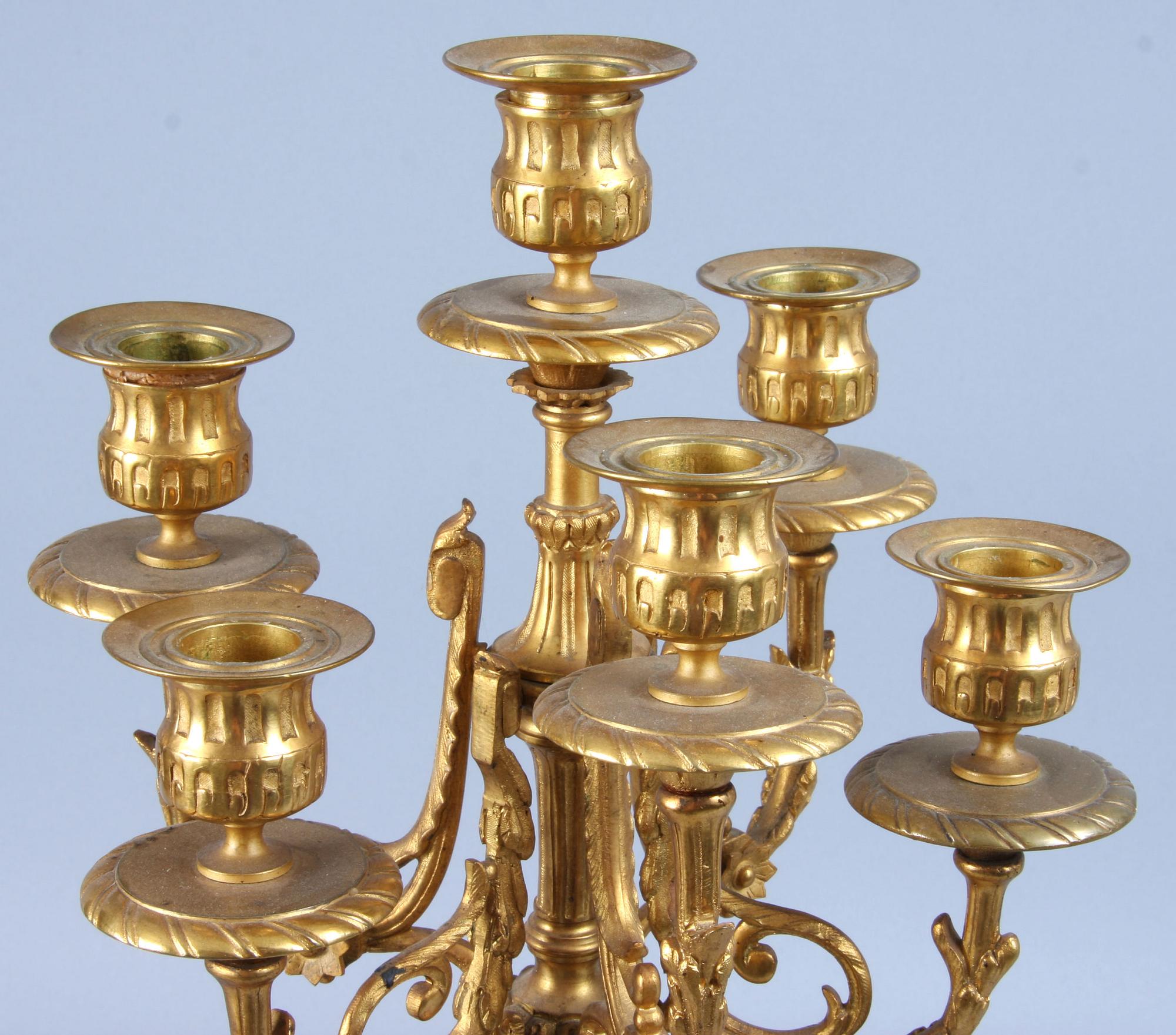 KANDELABER, nylouis XVI-stil, 1800-talets slut.