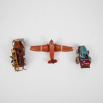 Three tin plate toys Germany 1930/40s.