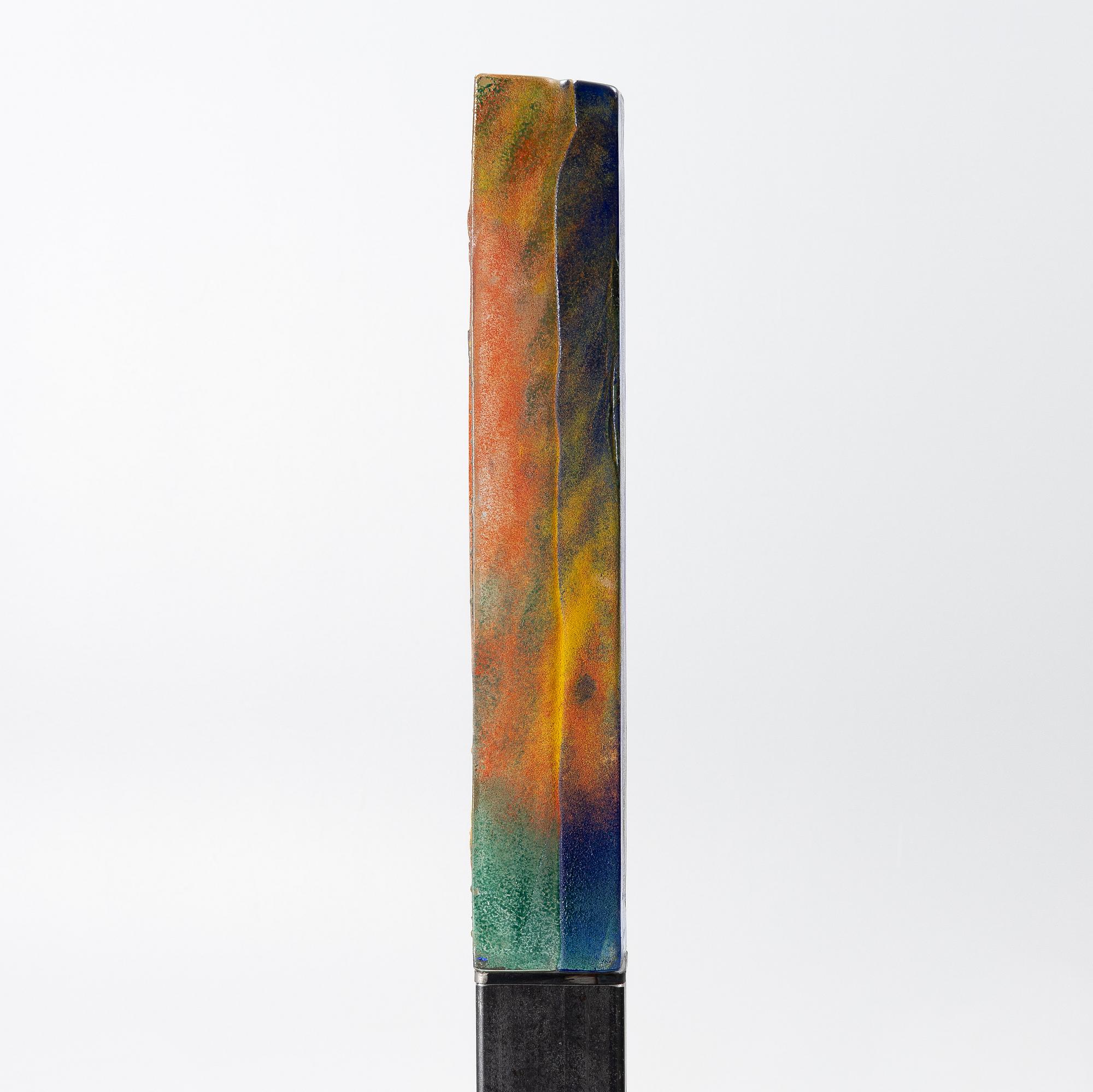 Kjell Engman, skulptur, glas, unik, signerad, Kosta Boda.
