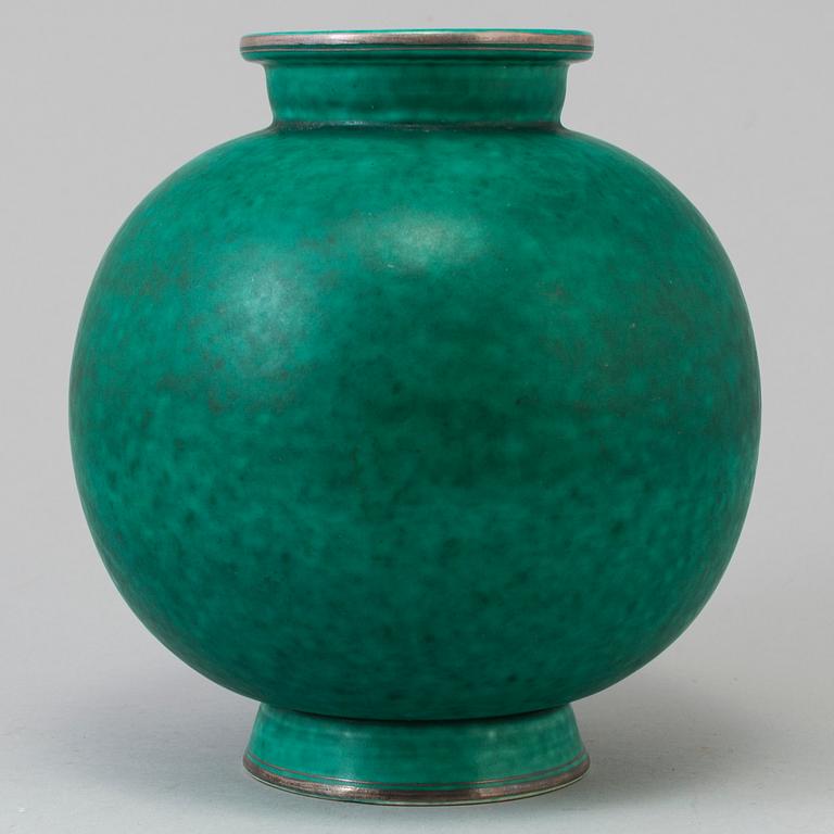 WILHELM KÅGE, vas, stengods,"Argenta", Gustavsberg 1943.