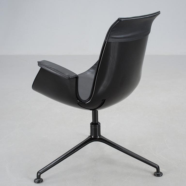 SKRIVBORDSSTOL, "Tulip", Preben Fabricius & Jørgen Kastholm, 1970-/80-tal.