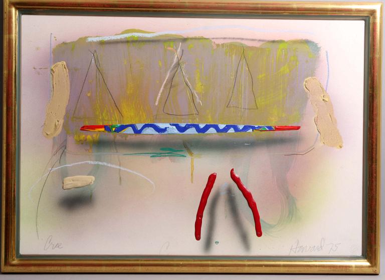 JAMES HAVARD, blandteknik på pannå, sign o dat -75.