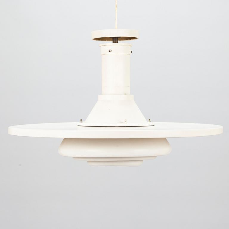 Alvar Aalto, taklampa, modell A 337, "Flygande tefat, Valaistustyö.