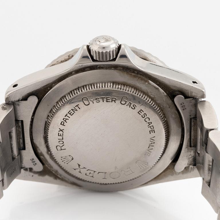 Rolex, Sea-Dweller, "Rail Dial, Great White Mark II", ca 1979.