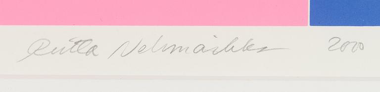 Riitta Nelimarkka, "Notturno, kohtaus flyygelipyjamissa".