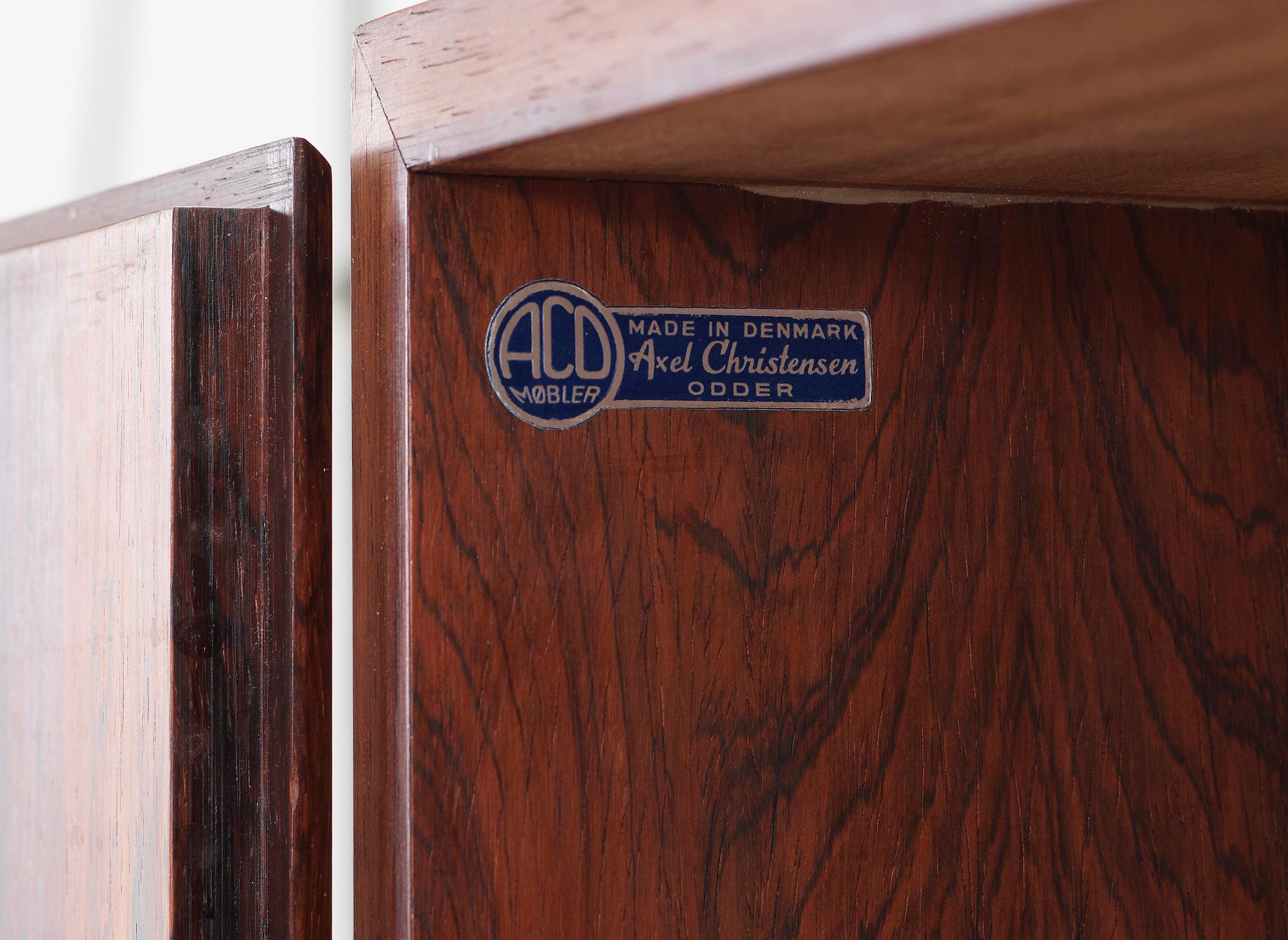 BARSKÅP, Axel Christensen, Odder Möbelfabrik, Danmark, 1960-tal.