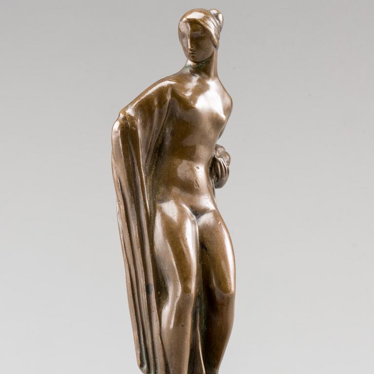 SKULPTUR, brons, art-deco, 1900-tal.