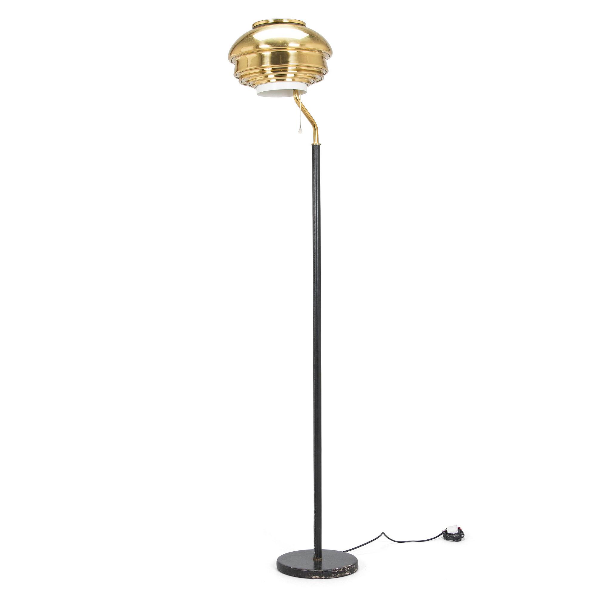 Alvar Aalto, golvlampa, modell A808, Valaistustyö.
