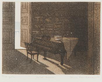 Elina Luukanen,  "Pimeä huone" (Dark Room).