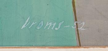 ARVID BROMS, KUBISTISK STILLEBEN.