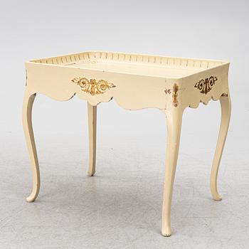 A Rococo-style tea table, beginning of the 20th century.