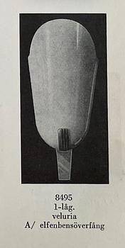 Harald Notini, a pair of wall sconces model "8495", Arvid Böhlmarks Lampfabrik, Stockholm, 1940s.