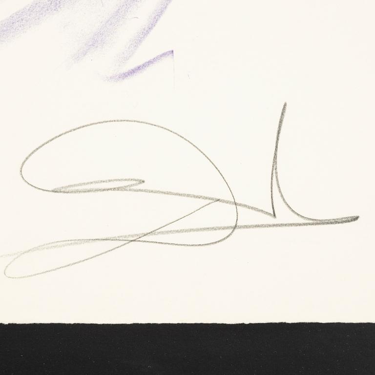 Salvador Dalí, färglitografi, 1973, signerad 140/300.