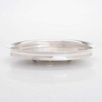 Tapio Wirkkala, a sterling silver dish, Kultakeskus, Hämeenlinna 1972.