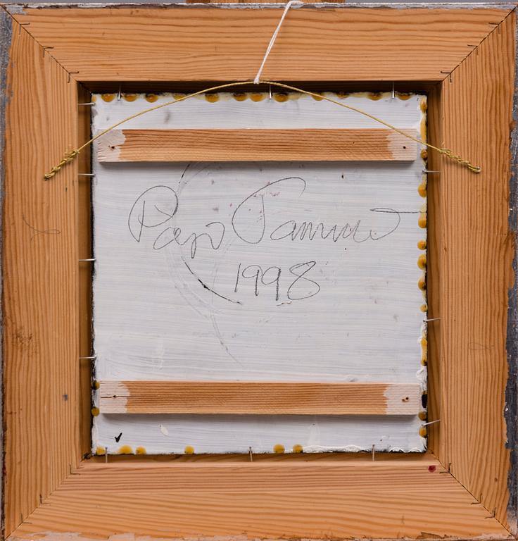 PASI TAMMI, olja på skiva, signerad och daterad 1998 a tergo.