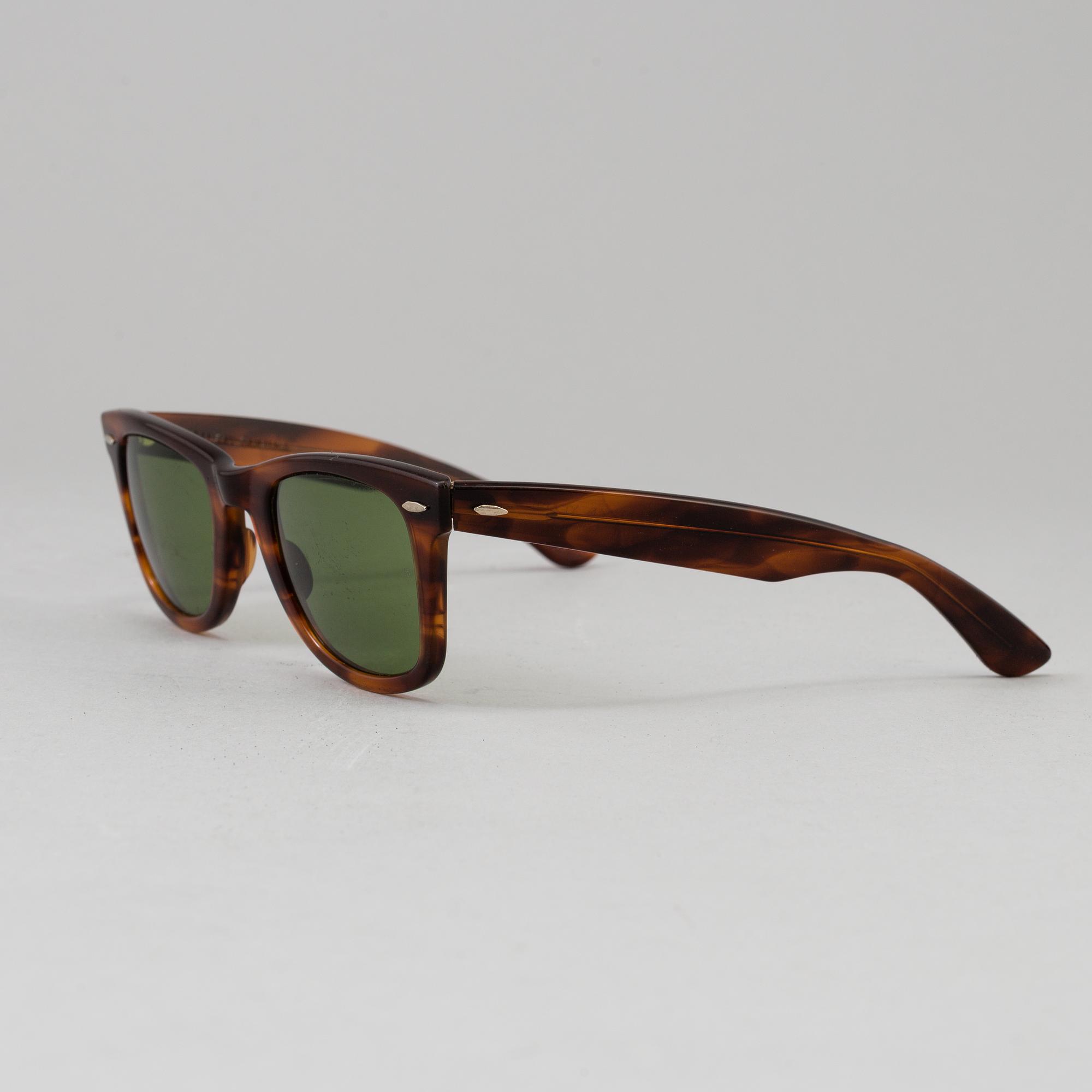 Two pairs of Wayfarer 40 Years Special Edition sunglasses, RayBan, USA.