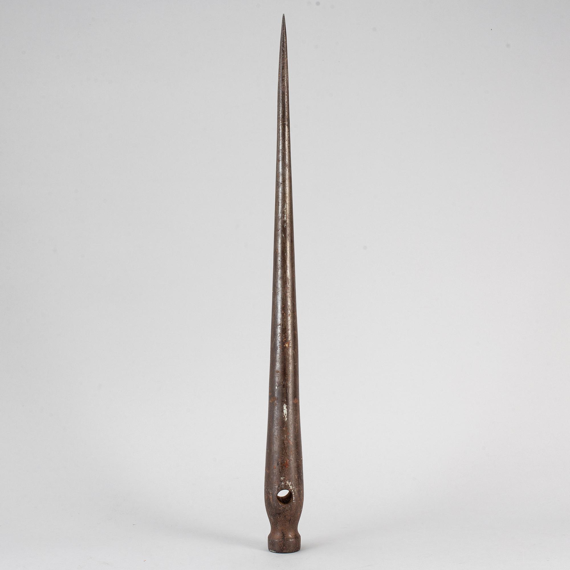 An iron marline spike, Brades Co, 19the/20th Century.