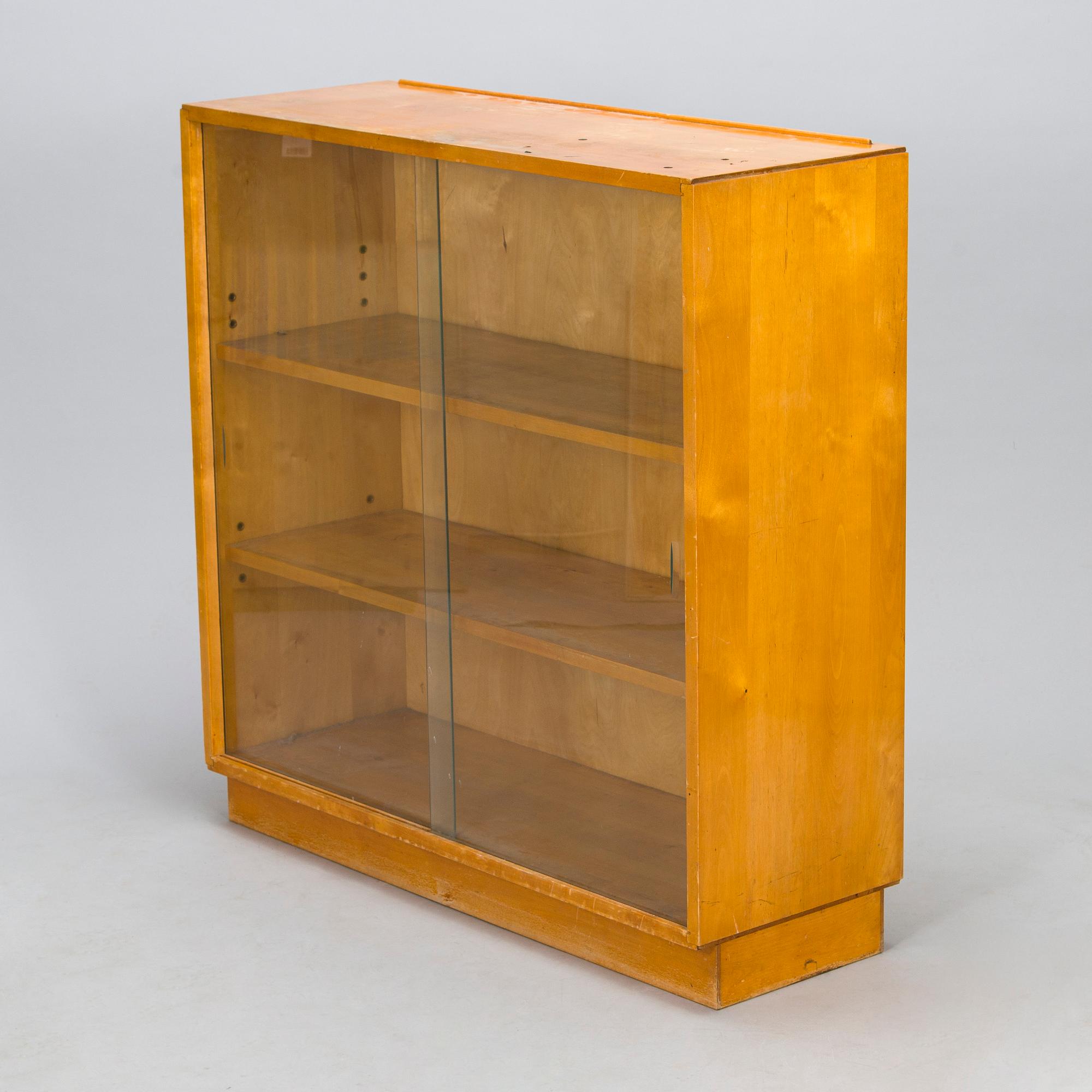 Aino Aalto, bokhylla / Bokskåp, O.Y. Huonekalu- ja Rakennustyötehdas A.B. 1940/1950-tal.