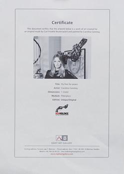 CARL FREDRIK REUTERSWÄRD - CAROLINA GYNNING, sculptur, signed by Gynning, 21 century.