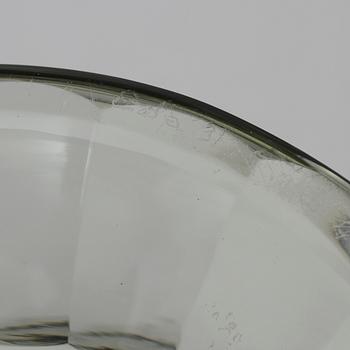 SKÅL, glas, Eda glasbruk, dat 1931.