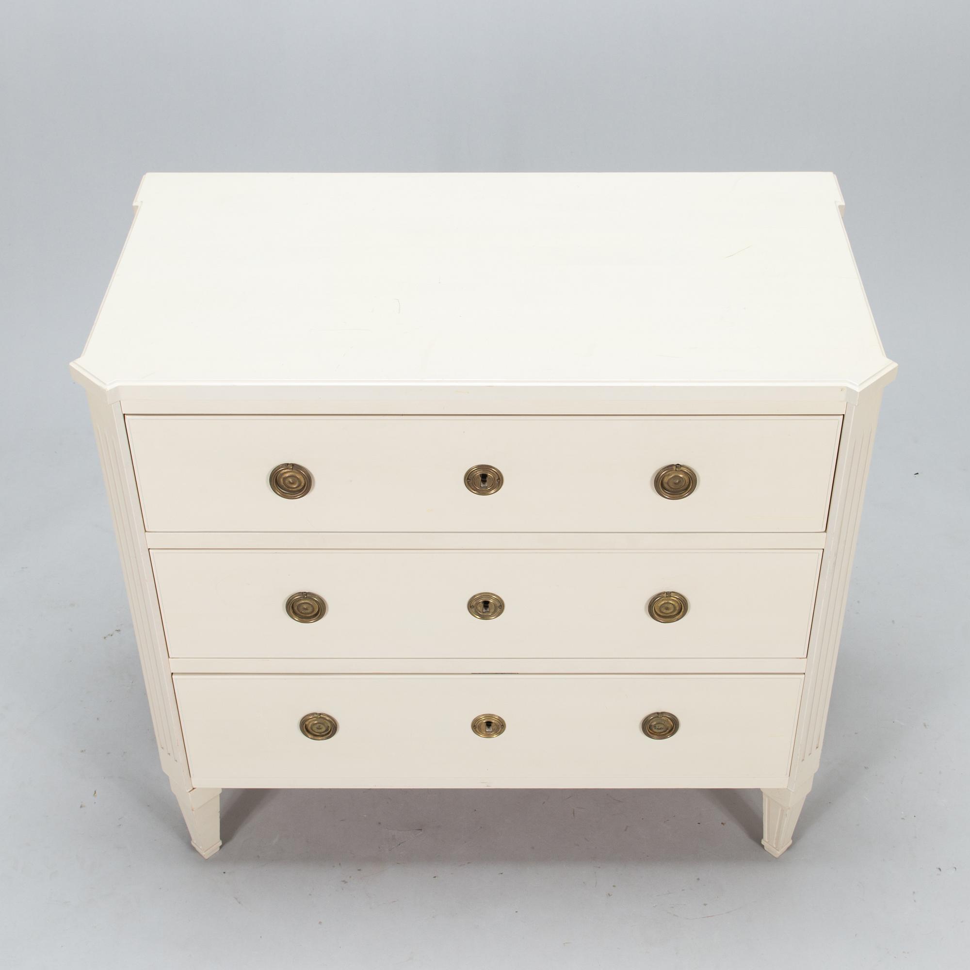 Byrå, "Medevi", gustaviansk stil, Ikeas 1700-tals serie, 1900-talets slut.