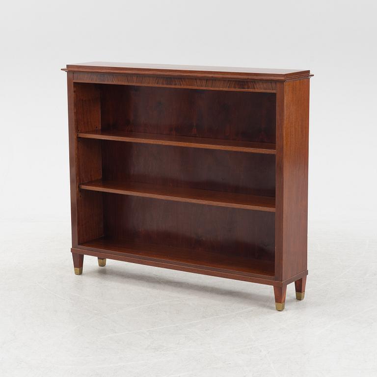 A mahogany bookcase, Axel Ståhls Möbelfabrik AB, 1940's/50's.