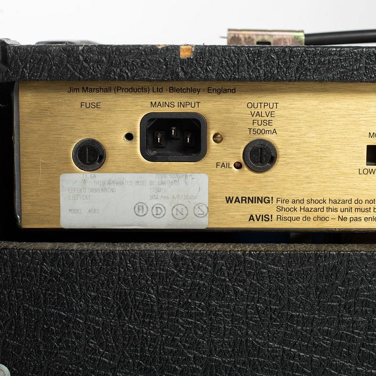 Marshall, "JCM 900", model 4501, guitar amplifier, England 1990s.