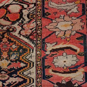 A rug, possible Malayer, semiantique/antique, 342 x 188 cm.