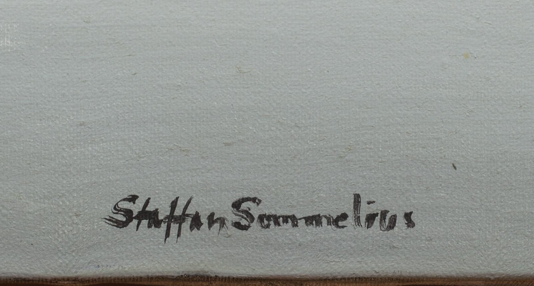 STAFFAN SOMMELIUS, olja på duk, signerad.
