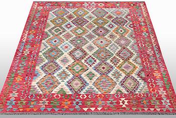 A carpet, Afghan Kilim, ca 292 x 200 cm.